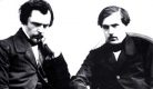 goncourt Edmond et Jules Goncourt, par Nadar.
