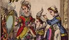 Cendrillon et ses soeurs, imagerie Pellerin, Epinal, XIXe siècle.