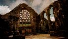 Ruines d'une chapelle dans le Finistère