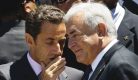 Nicolas Sarkozy et Dominique Strauss-Kahn