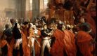 Coup d'État des 18-19 brumaire an VIII. François Bouchot, Le général Bonaparte au Conseil des Cinq-Cents, à Saint-Cloud. 10 novembre 1799.