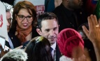 Benoit Hamon à Lyon, avril 2017.  SIPA. 00801984_000031