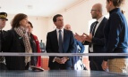 Manuel Valls visite le centre de déradicalisation de Pontourny, octobre 2016. SIPA. 00777888_000020
