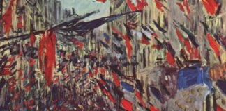 14-Juillet, Claude Monet.