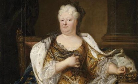 Hyacinthe Rigaud, <em>Elisabeth Charlotte de Bavière, princesse Palatine, duchesse d'Orléans.</em>