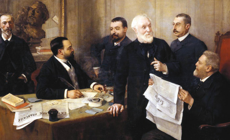 Henri Gervex, À "La République française", 1890