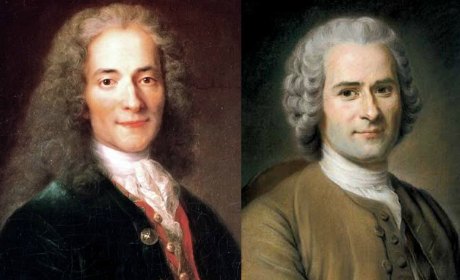 Dans l’intimité de Rousseau et de Voltaire
