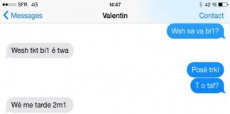 langage texto jeunes