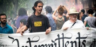 greve intermittent spectacle