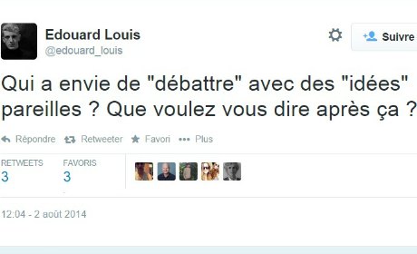 La démocratie selon Eddy Bellegueule