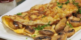 omelette champignons