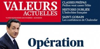 sarkozy valeurs actuelles monde