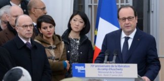 Hollande Auschwitz antisémitisme