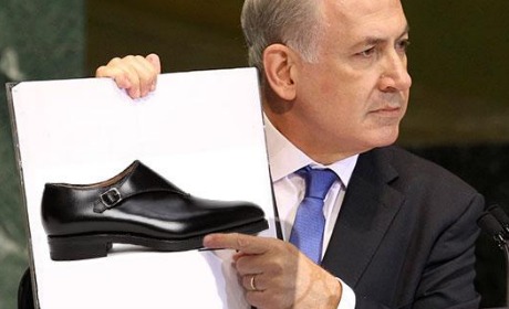chaussure volée Mossad