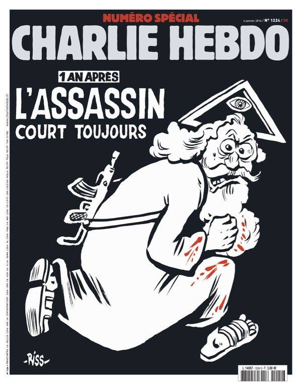 Charlie Hebdo janvier 2016