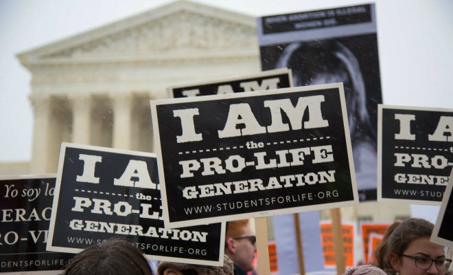 La longue marche des pro-life!