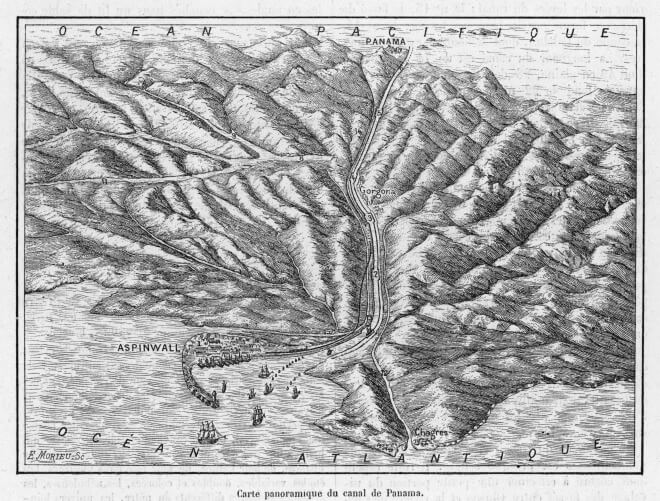 Panama, canal historique