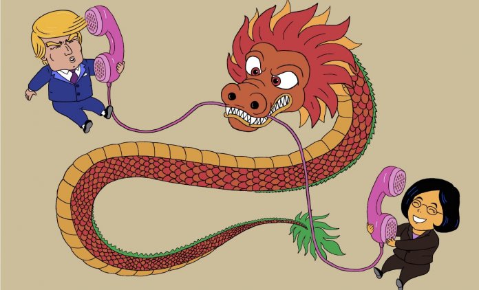 Donald Trump Chine Amérique Rapports de force fermeté