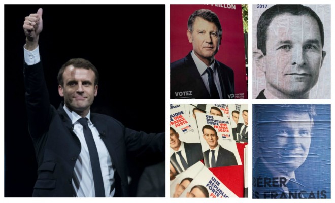 macron primaire ps hamon montebourg