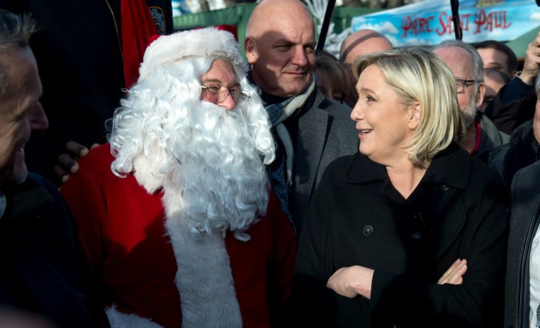 Système social: Marine Le Pen bat en retraite