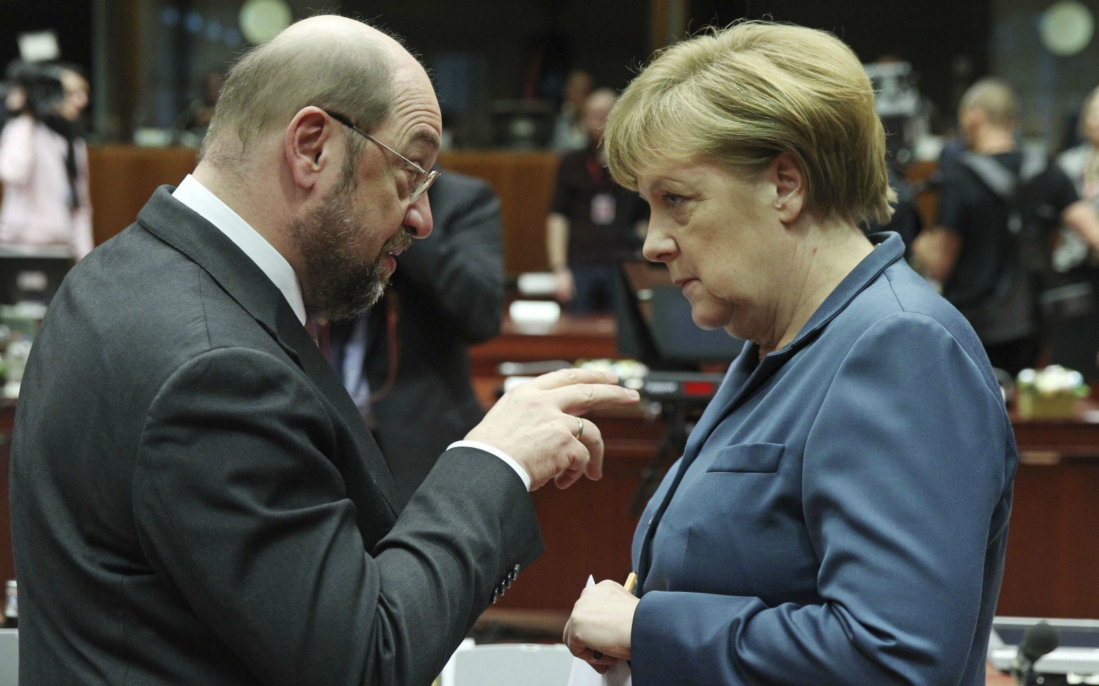 Martin Schulz à l’assaut d’Angela Merkel