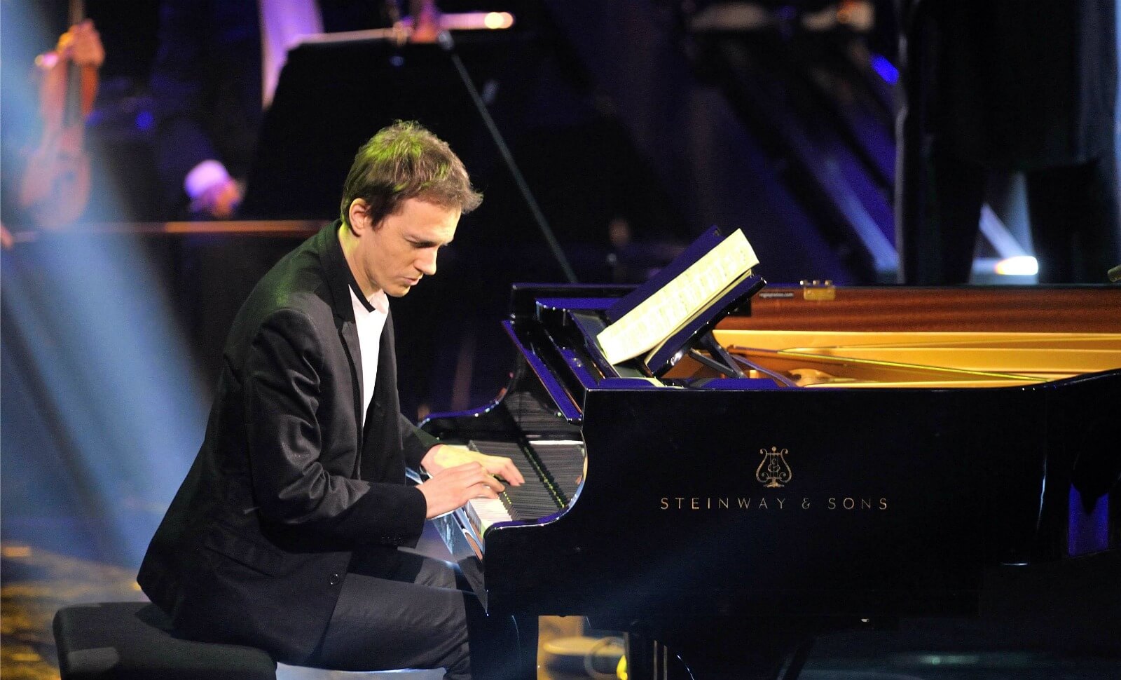 Alexandre Tharaud, en concert à Bercy.