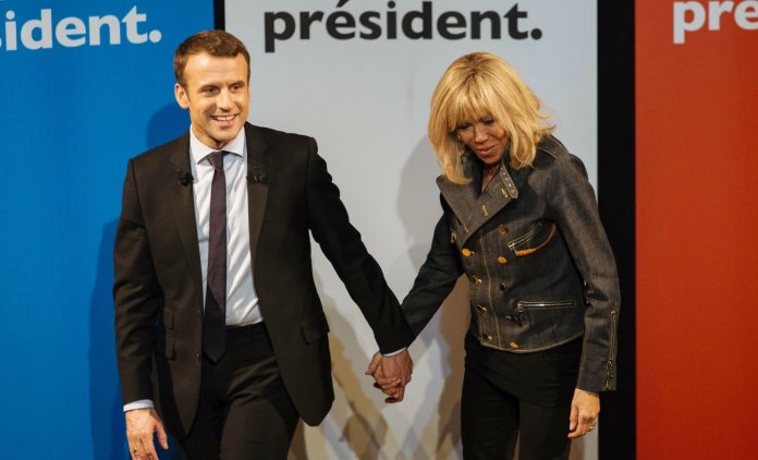brigitte macron emmanuel vanity fair