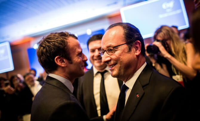 Macron accomplira Hollande