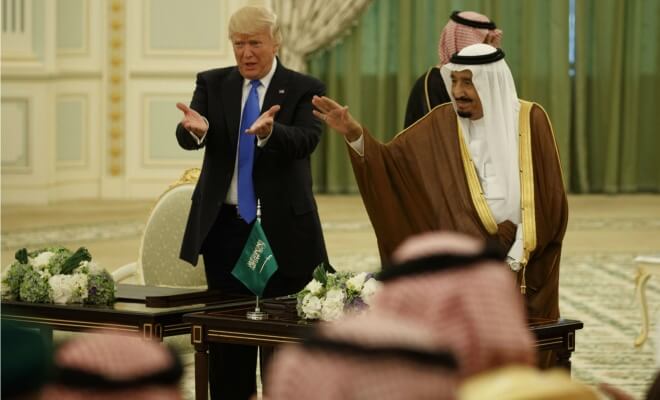 donald trump arabie saoudite iran