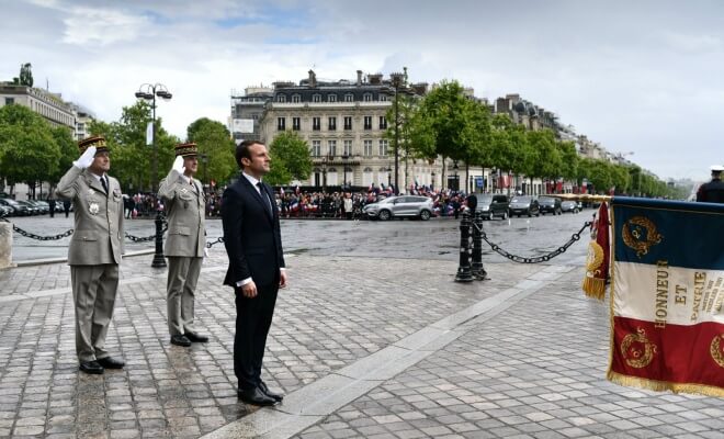 emmanuel macron louvre europe elysee