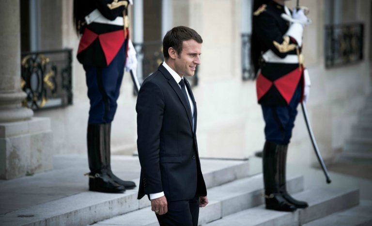 La com&rsquo; chancelante du président Macron