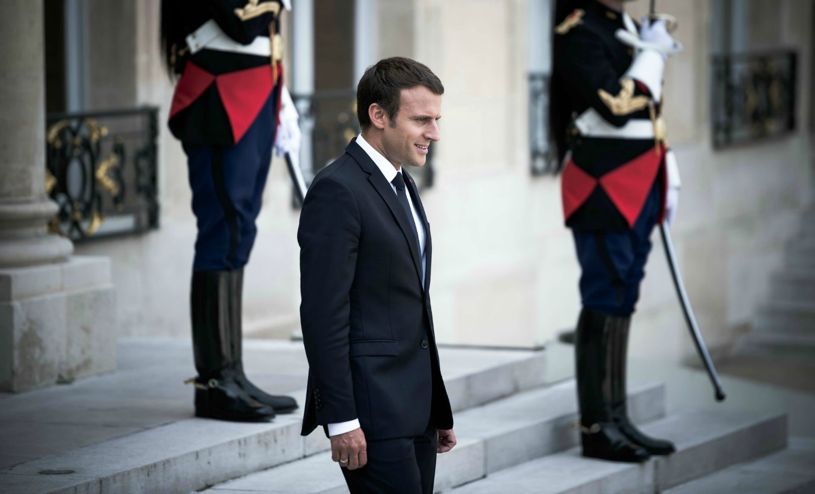 La com’ chancelante du président Macron