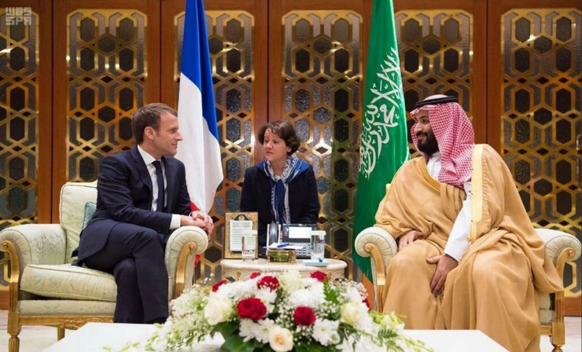 mohamed ben salmane macron arabie saoudite