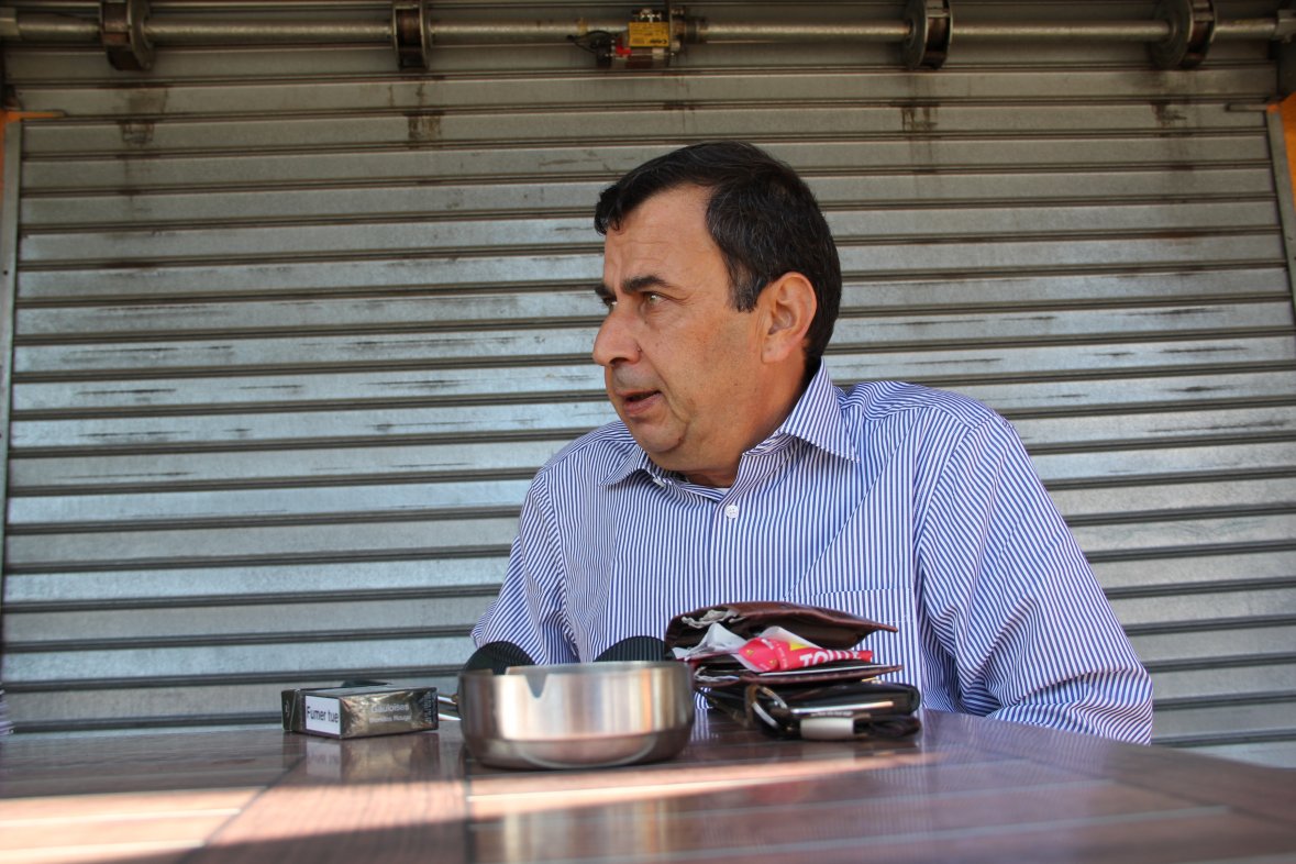 Fouzi Bouhadi, ancien conseiller municipal de Perpignan. Photo: Emma Rebato