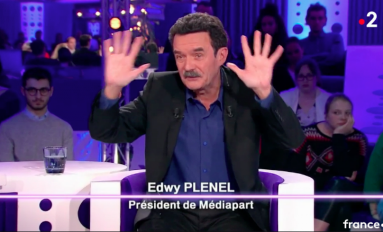 Edwy Plenel à ONPC: la liberté de la presse (et la paix dans le monde), c&rsquo;est lui