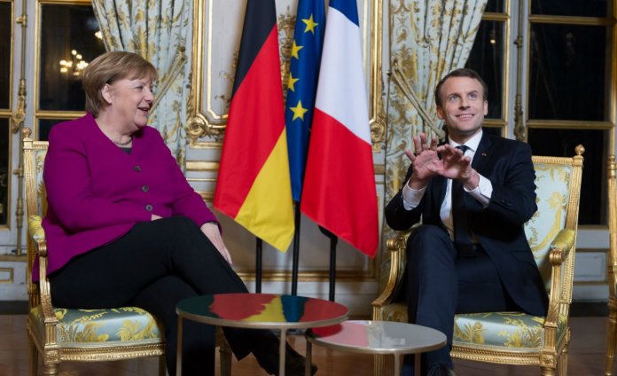 angela merkel macron spd europe