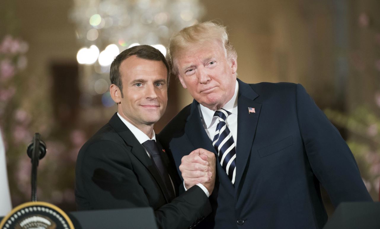 Macron en Amérique: une visite pour la photo