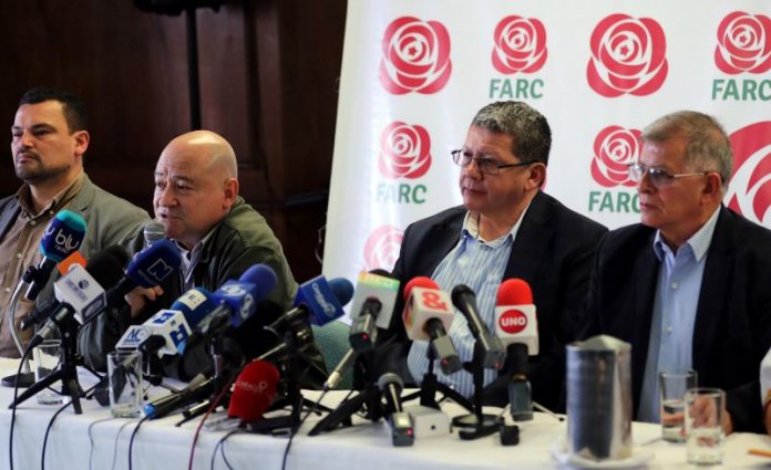 farc colombie santos