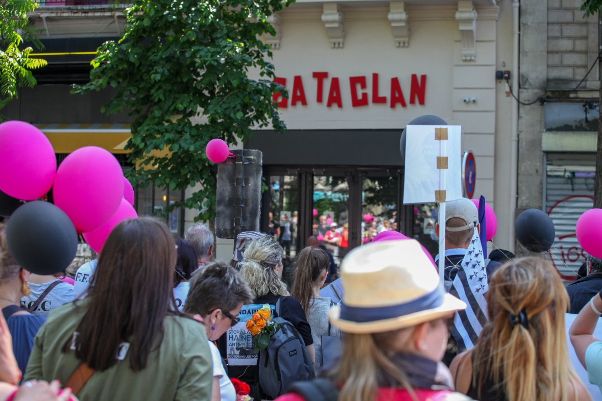 France: Police wives demonstrate in Paris to denounce police officers work conditions
