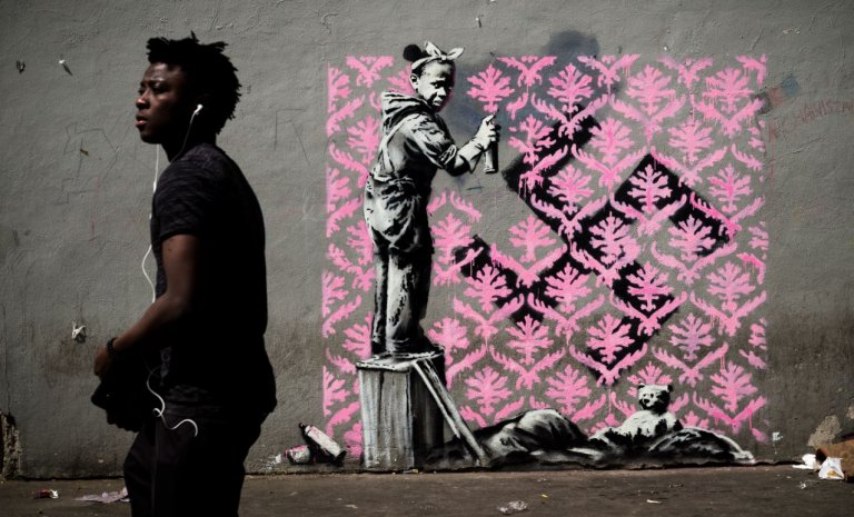 Quand le street-artist Banksy vient nous faire l’art moral