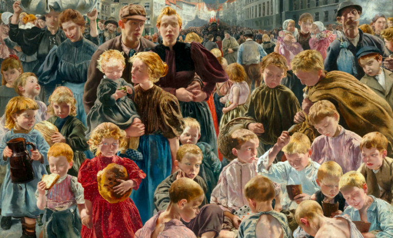 Léon Frédéric, peintre de la poésie de la misère