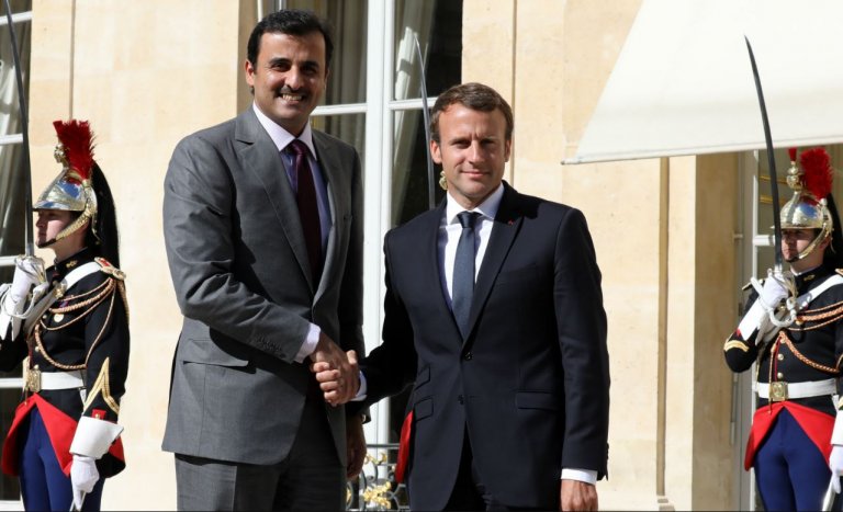 Face à Trump, Macron a choisi le Qatar