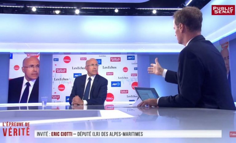 Eric Ciotti et l&rsquo;extrême obsession de Public Sénat