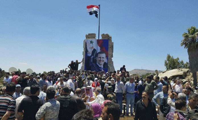 syrie assad balanche israel