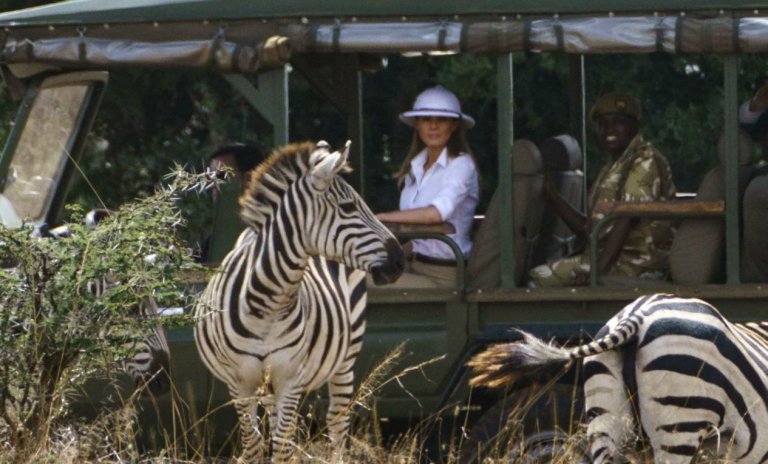 Melania Trump au Kenya: tenue correcte exigée!
