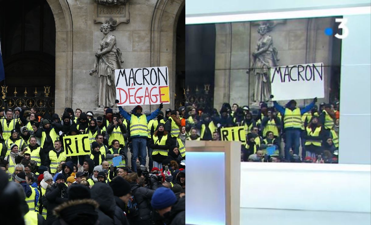 France 3 retouche « Macron dégage »: la censure, c’était mieux avant