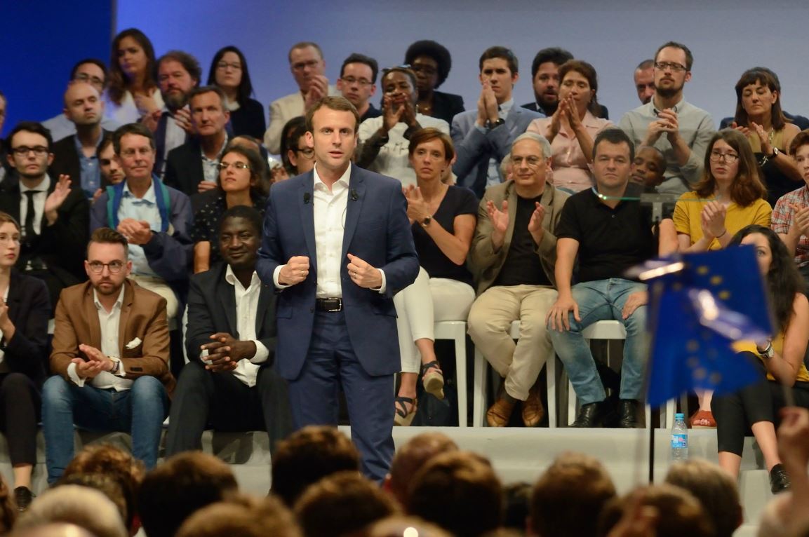 Emmanuel Macron à la Mutualité à Paris, juillet 2016. ©EREZ/SIPA / 