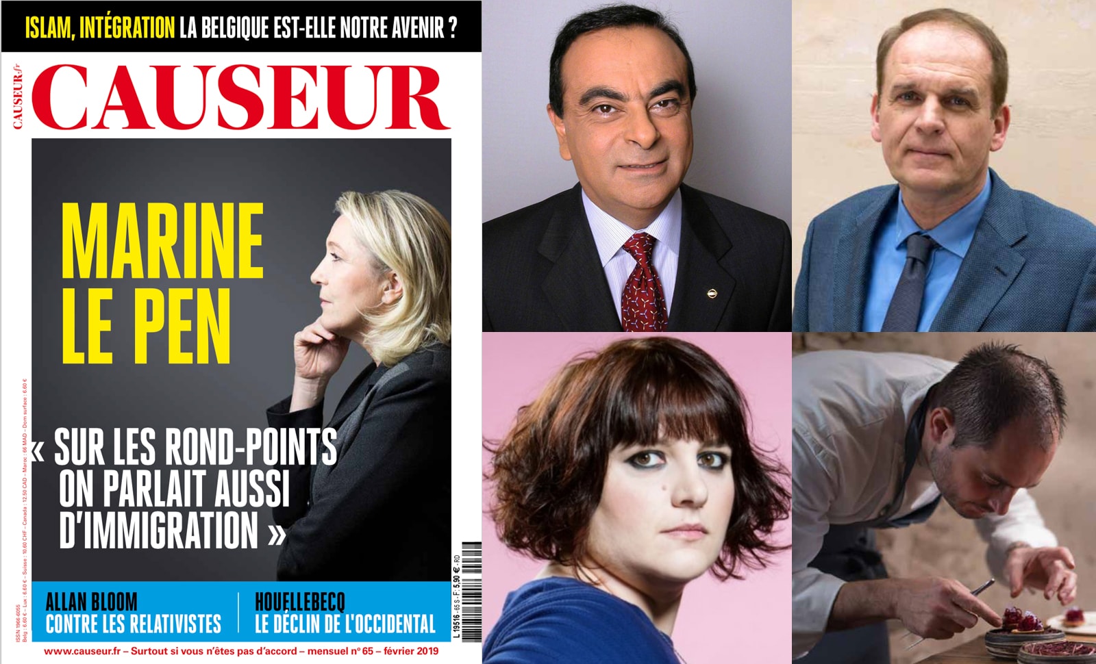 Marine Le Pen: « Sur les ronds-points, on parlait aussi d’immigration »