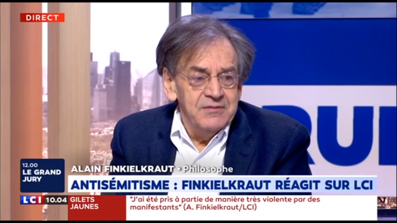 Agression d’Alain Finkielkraut: la défaite des gilets jaunes