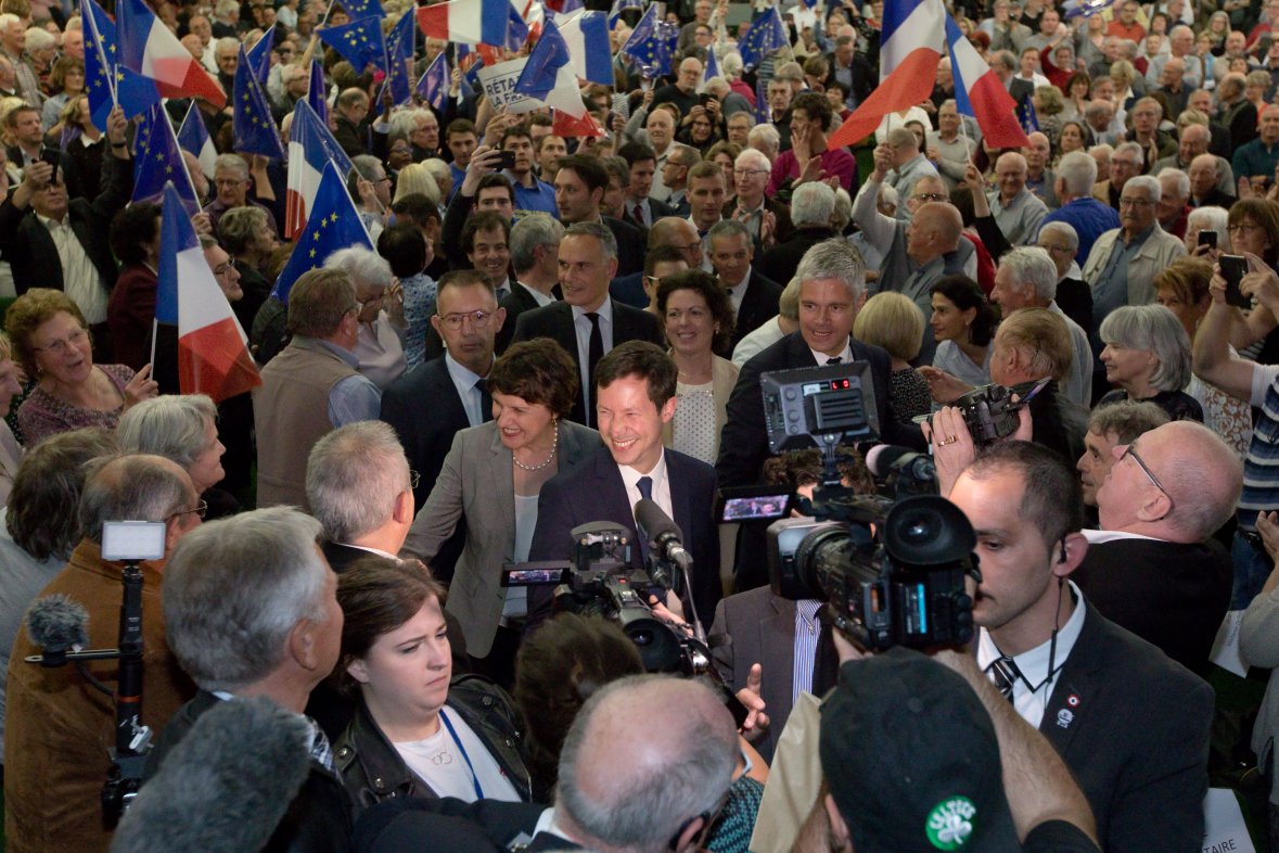 François-Xavier Bellamy à Besançon, 11 mai 2019. ©JC Tardivon/SIPA / 00907354_000018